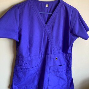 Womans small Wonderwink scrub set-Purple